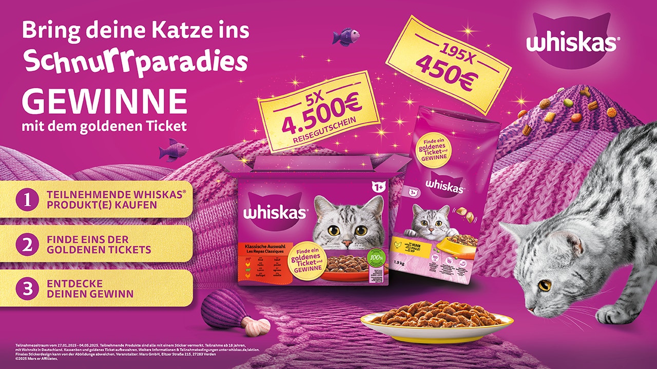 Warum deine Katze kein Nassfutter mehr frisst Whiskas®